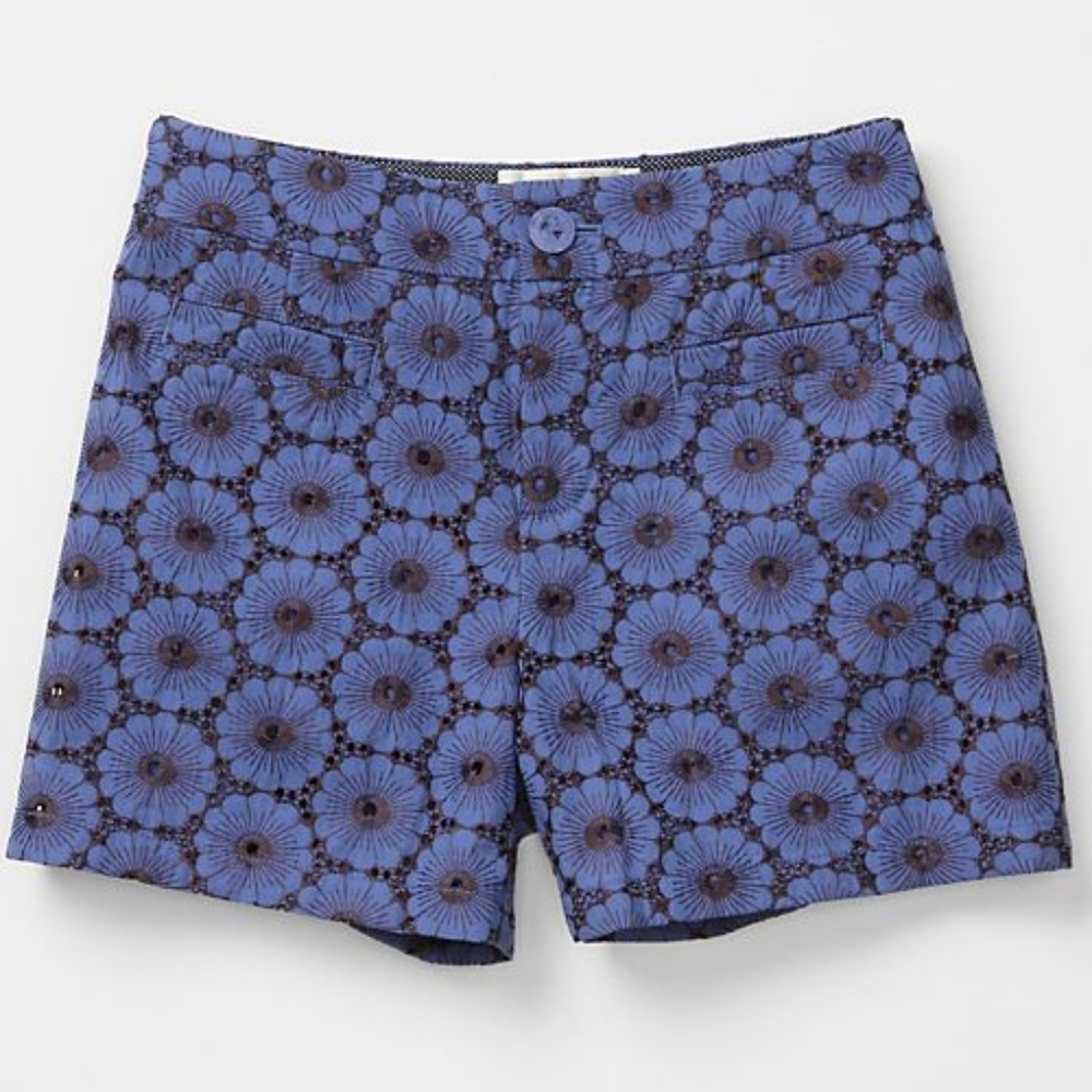 Anthropologie Elevenses Gerbera Shorts Size: 8